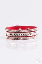 Load image into Gallery viewer, Unstoppable - Red Wrap Bracelet