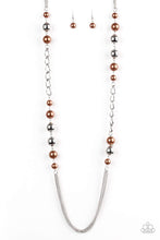 Load image into Gallery viewer, Uptown Talker - Brown Necklace