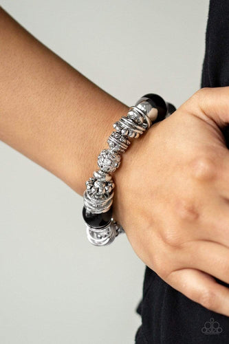 Uptown Tease - Black - Paparazzi Bracelet