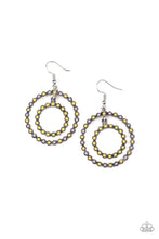 Load image into Gallery viewer, Vibrant Venture - Yellow - Paparazzi Earrings
