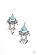 Load image into Gallery viewer, Vintage Vagabond - Blue Earrings