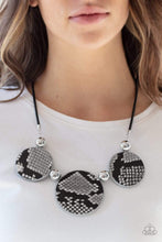 Load image into Gallery viewer, Viper Pit - Black - Paparazzi Necklace