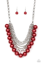 Load image into Gallery viewer, WALL STREET - Red - Paparazzi Necklace