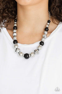 Weekend Party - Black - Paparazzi Necklace