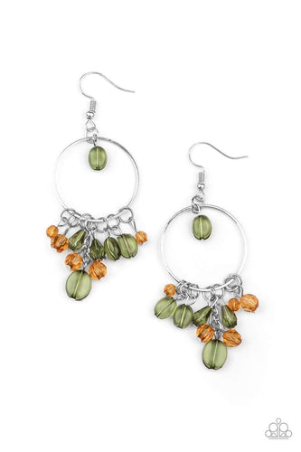 Where The Sky Touches The Sea - Multi - Paparazzi Earrings