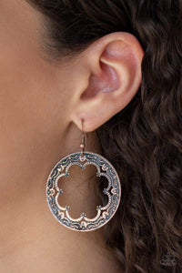 Whimsical Wheelhouse - Copper Earrings