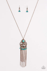 Whimsically Western - Copper Necklace