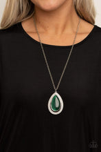 Load image into Gallery viewer, You Dropped This - Green - Paparazzi Necklace